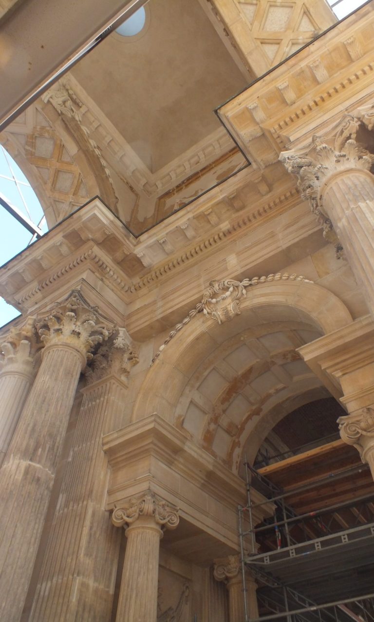 neues palais potsdam stuckateur restaurierung