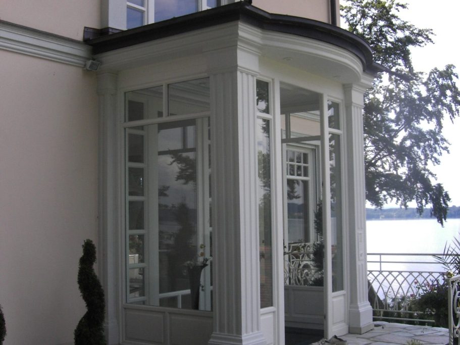 stuck eingangsbereich villa starnberg 