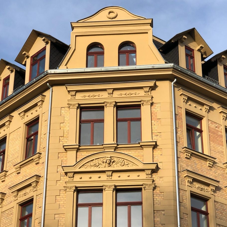 stuck altbau fassade denkmalgeschützt leipzig